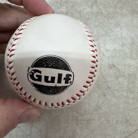 Nolan Ryan Walter Johnson 3,508 Strikeout Ball Gulf 1983 Vintage Baseball - Picture 5 of 7